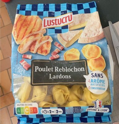 Poulet reblochon lardon tortellini