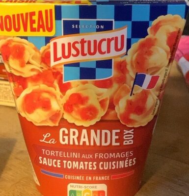 La grande box tortellini aux fromages sauce tomates cuisinées