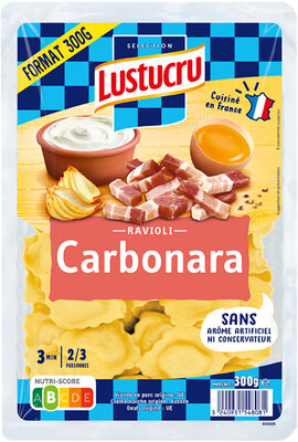 Lustucru ravioli carbonara 300g