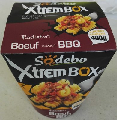 XtremBox Radiatori Boeuf saveur BBQ