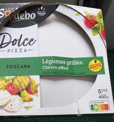 Dolce Pizza Toscana Légumes grillé Chèvre affiné