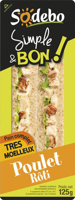 Sandwich Simple & Bon ! Club - Poulet rôti