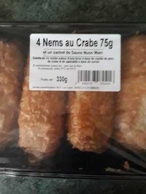 4 nems au crabe