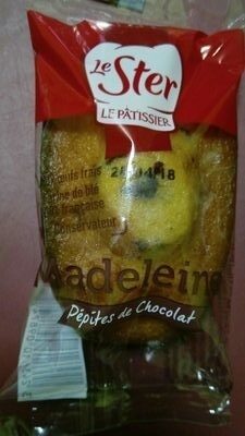 Madeleine pépite chocolat