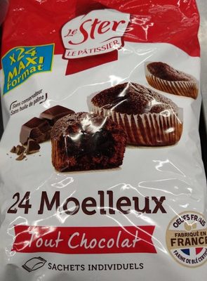 24 Moelleux tout chocolat