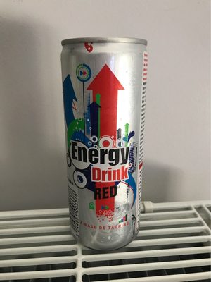 Energy drink red