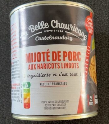 Mijoté de porc aux haricots lingots