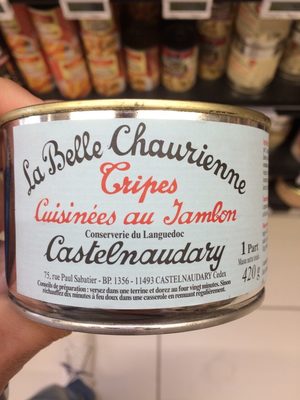 Tripes Cuisinées Au Jambon La Belle Chaurienne