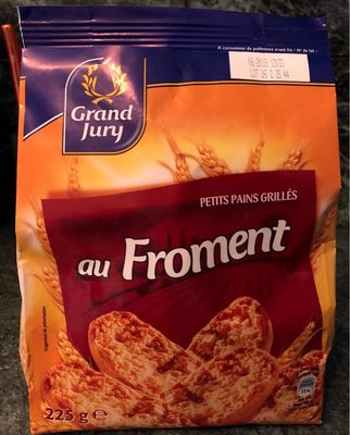 Petits pains grilles au froment