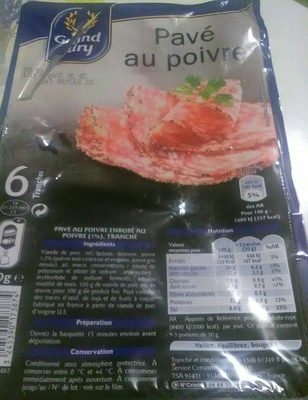 Pavé au poivre