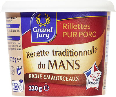 Rillettes pur porc