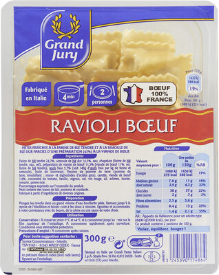 Ravioli bœuf