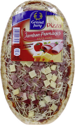 Pizza jambon fromage