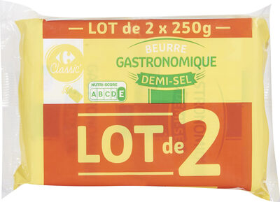 Beurre Gastronomique Demi-Sel