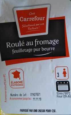 Roulés au fromage