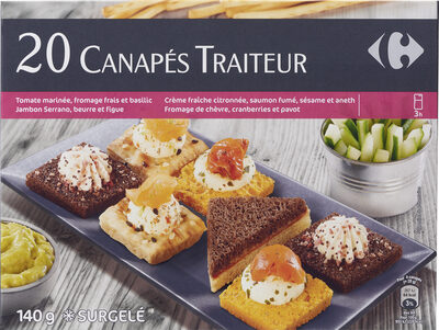 20 Canapés traiteur