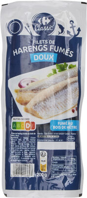 Filets de harengs fumés
