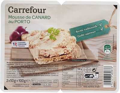 Mousse de Canard Au Porto