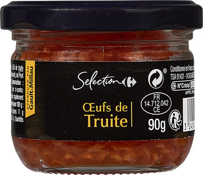 Oeufs de truite