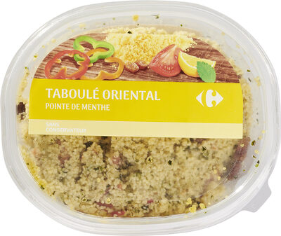 Taboulé oriental Pointe de menthe