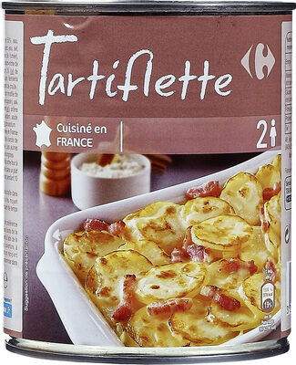 Tartiflette a la creme fraiche
