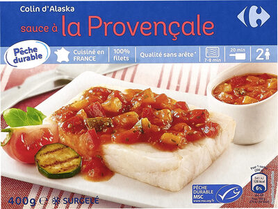 Colin d'Alaska sauce provençale
