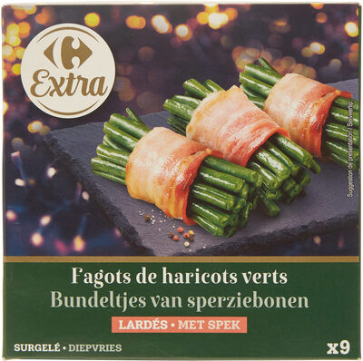 Fagots de haricots verts Lardés