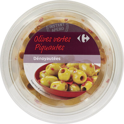 Olives piquantes À l'orientale aux piments et poivrons