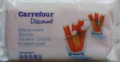 Bâtonnets saveur crabe