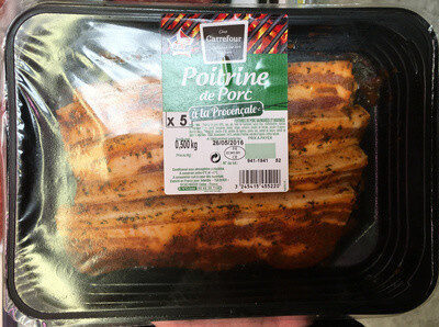 Poitrine de Porc à la Provençale