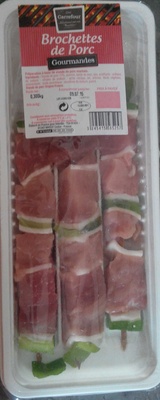 Brochettes de porc gourmandes