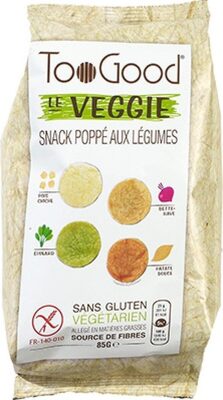 Le Veggie Snack poppé aux légumes