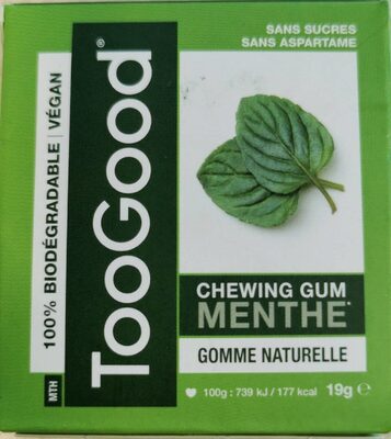 Chewing-gum menthe