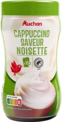 Cappuccino saveur noisette