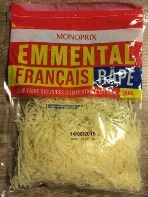 Emmental Français Râpé (29 % MG)