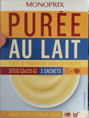 Purée au lait