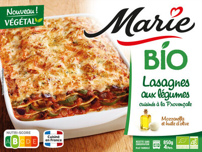 Lasagnes Légumes BIO