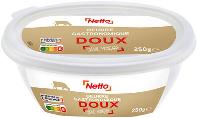 BEURRE GASTRO DOUX BARQUETTE 250g origine France