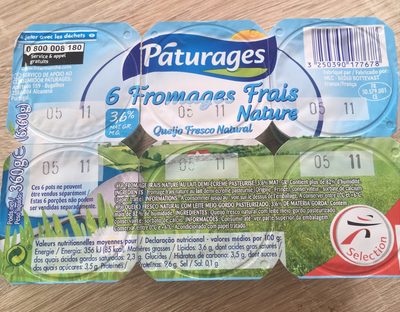 Fromages frais nature