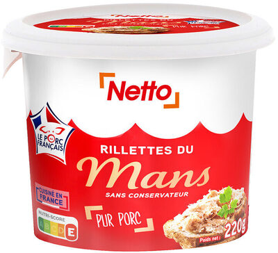 Rillettes du mans 220g