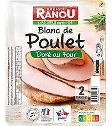 Blanc de poulet sup dore au four 2tr 80g