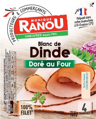 Blanc de dinde sup 4t 160g