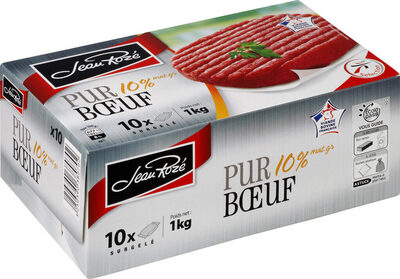 Steak haché pur bœuf 10% MG