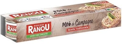 Pâté de campagne - 3 x 80 g