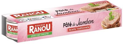 Pâté de jambon - 3x1/10 - 225g (3x75g)