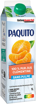 Pur jus clementine brique 1l