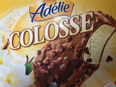 Colosse vanille (G) enrobage chocolat au lait - amandes