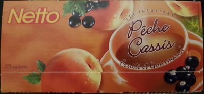 Netto Infusions Peche Cassis 25sachets