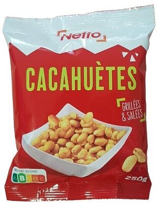 Cacahuètes grillées et salées