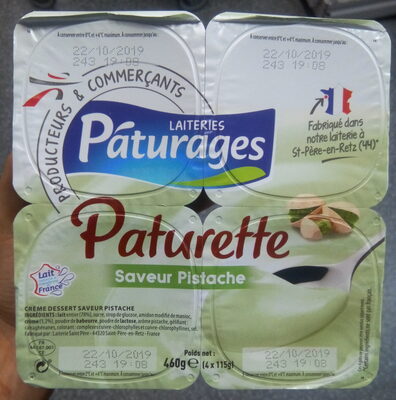 Pâturette saveur Pistache